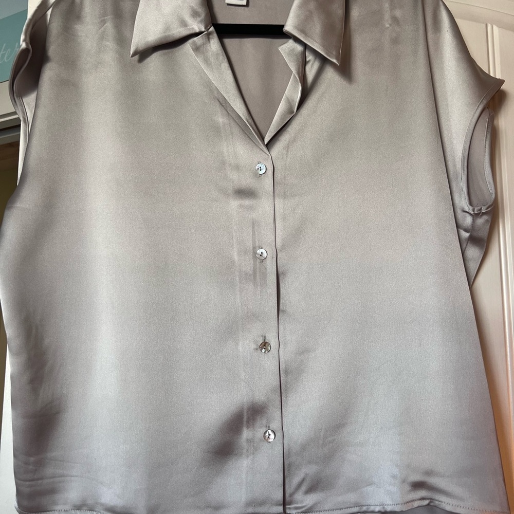 Rachel Zoe Sleek Gray Women's Top